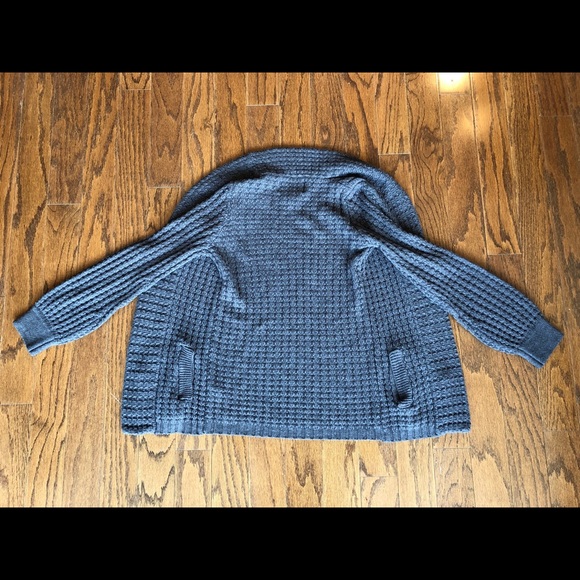 Urban Behavior Sweater Cardigan - Grey - Picture 4 of 4